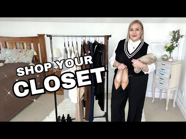 How to shop your own closet and make the most of what you have!