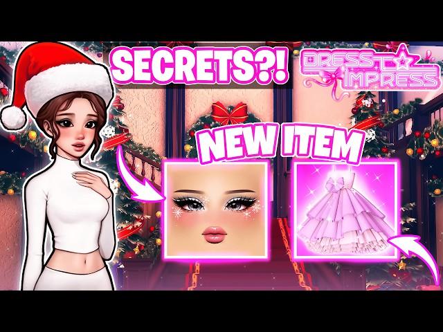 NEW MAKEUP and NEW MAP?! ALL NEW SNEAK PEEKS in CHRISTMAS UPDATE Dress to Impress!