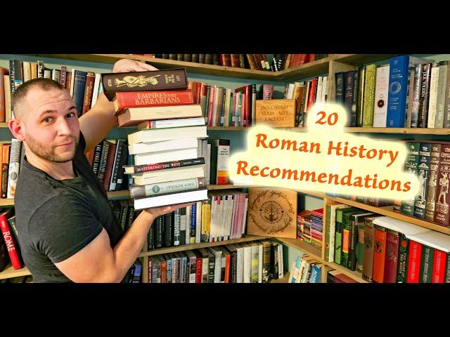 Ancient Roman History Book Recommendations to Read - 20 Nonfiction Books on Rome