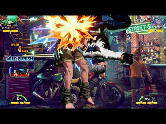 Fatal Fury: City of the Wolves: Match #195 (Ranked): Carls493 (Preecha) Vs. Prada (Rock)