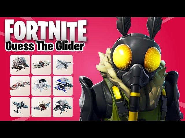 GUESS THE GLIDER in FORTNITE Challenge | Ultimate Fortnite Quiz