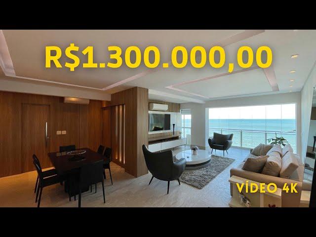 Apartamento de frente para o mar à venda na Praia das Astúrias no Guarujá