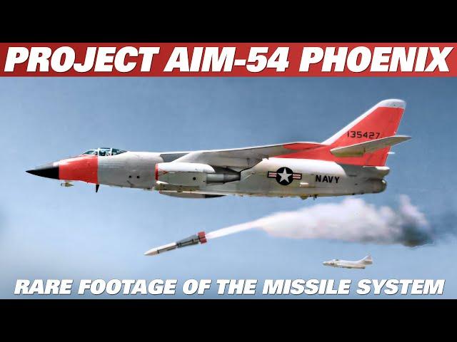 Rare Footage Of The Aim-54 Phoenix Missile And F-111 Aardvark Development Program