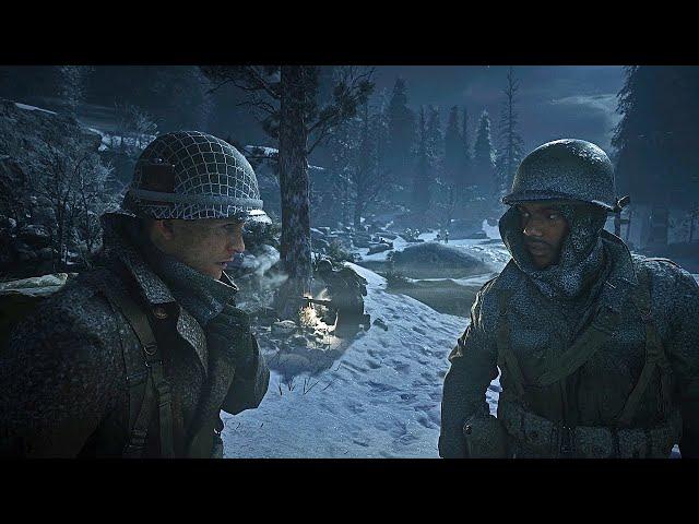 Ardennes Forest Ambush | Call Of Duty WWII (2017) | Realism | RTX 3080 | 4K Ultra