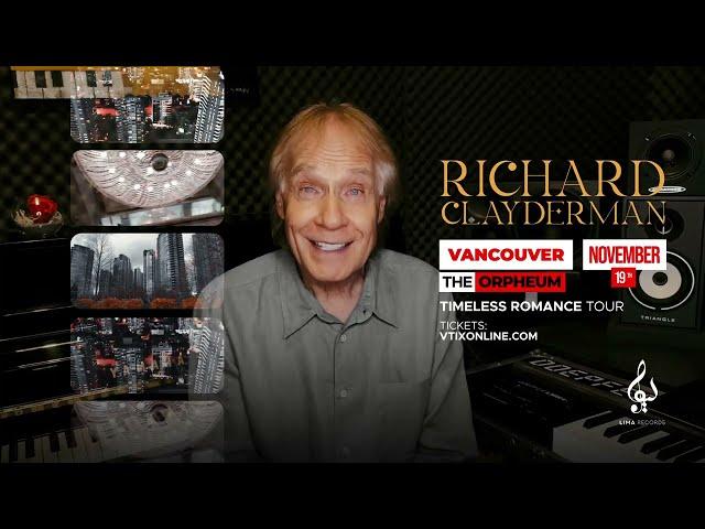 Richard Clayderman | Vancouver | Nov 19th, 2024 | The Orpheum