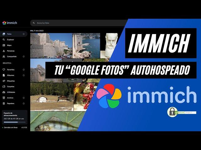 Cómo INSTALAR y CONFIGURAR IMMICH. Guía Completa. La alternativa real a GOOGLE FOTOS