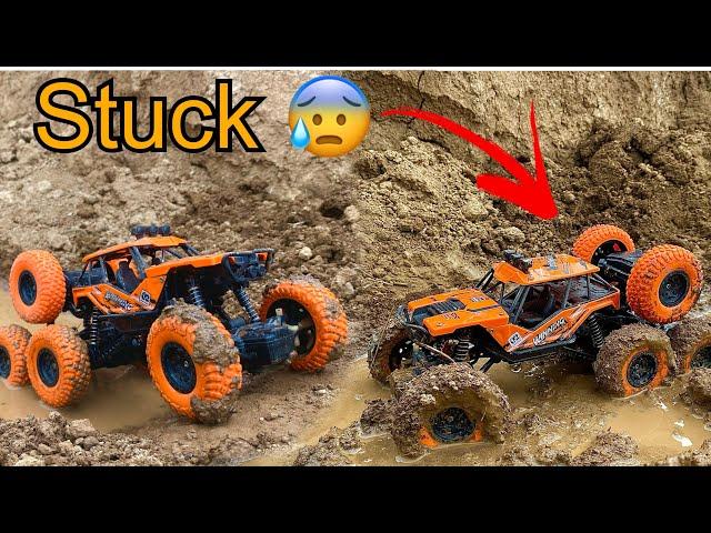 Rc car got stuck 