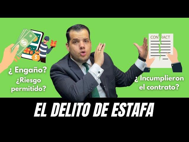 El delito de estafa | Santiago Trespalacios