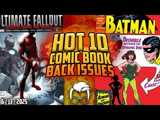 Investors are buying THESE Comic Books right now!  Top 10 HOTTEST Comic Book Back Issues