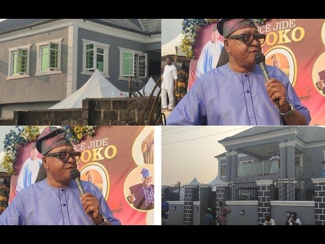 VETERAN ACTOR...PRINCE JIDE KOSOKO OPEN MULTI BILLIONAIRE HOUSE TO CELEBRATE HIS 70TH YEARS BIRTHDAY