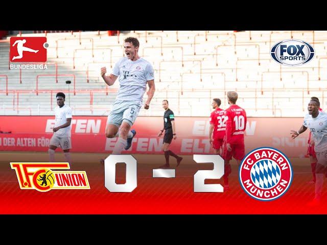 Union Berlin - Bayern Múnich [0-2] | GOLES | Jornada 26 | Bundesliga