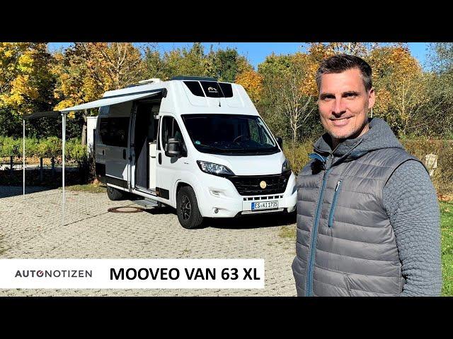 Mooveo Van 63 XL: Camping-Bus / Kastenwagen auf Ducato-Basis mit Hochdach | Review | Test | 2022