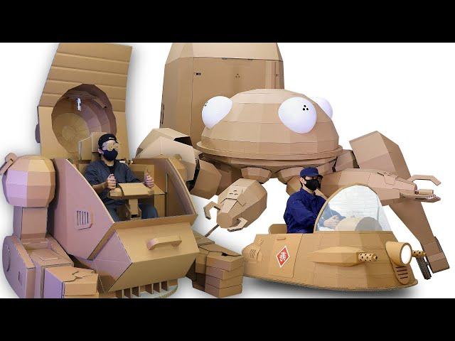 Amazing Rides made of Cardboard！