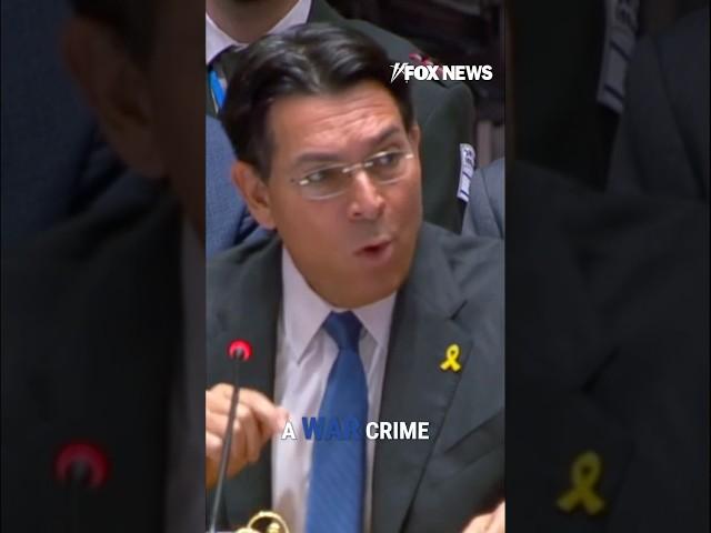 ‘WAR CRIMES’: Israeli ambassador rips Iran over hospital attack #shorts #foxnews #israel #iran