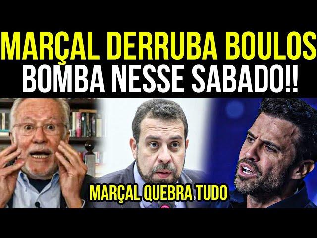 A PIOR NOTICIA PARA BOULOS ACABA DE CHEGAR VIDEO DE MARÇAL VAZA E DERRUBA O PETISTA  DECISÃO DA JUST