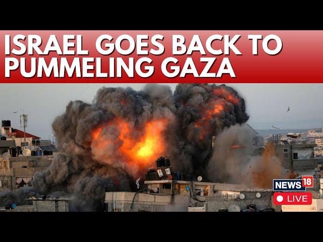 Gaza War LIVE | Israel Strikes Gaza LIVE | Israel Vs Hamas War LIVE Updates | IDF LIVE | N18G