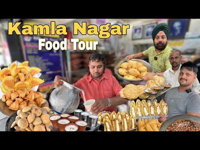 Food Tour of Kamla nagar Market , New Delhi | Must Eat Street food India