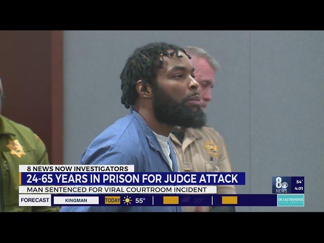 Man sentenced to decades in prison for attacking Las Vegas judge: 'I'm not an evil person'