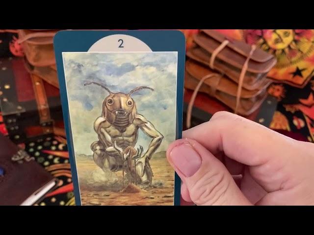 UFO Tarot: A cool & cruel out of this world deck