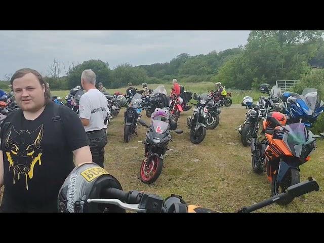 Now, that's what you call a bike meet! #Daveday2025.
