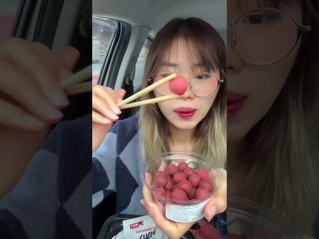 นุ่มละลายในปากก #pingpantira #asmr #ผิงกินบนรถ
