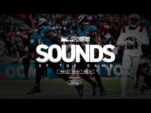 Sounds of the Game: Jaguars Run Wild in Win vs. Patriots | Jacksonville Jaguars