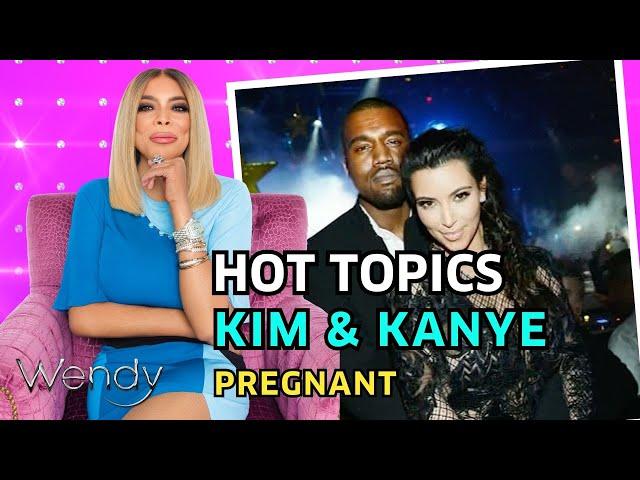 Kim Kardashian & Kanye West | Hot Topics | The Wendy Williams Show | 1/7/13