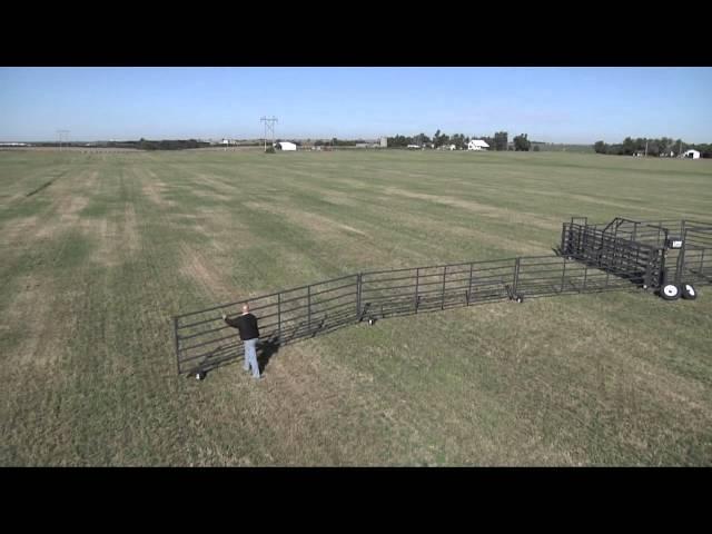 Wrangler Portable Corral Fold Out | Livestock Equipment