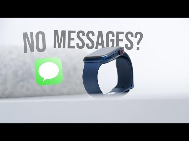 Why Cant I See My Text Messages on my Apple Watch