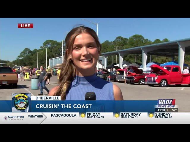 LIVE: Cars still filing into D'Iberville Civic Center, live music kicking off