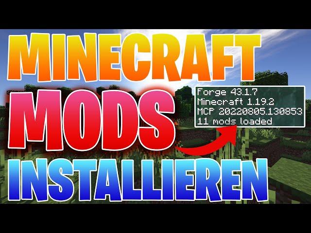 Minecraft Mods INSTALLIEREN | Wie installiert man Mods in Minecraft Java Deutsch