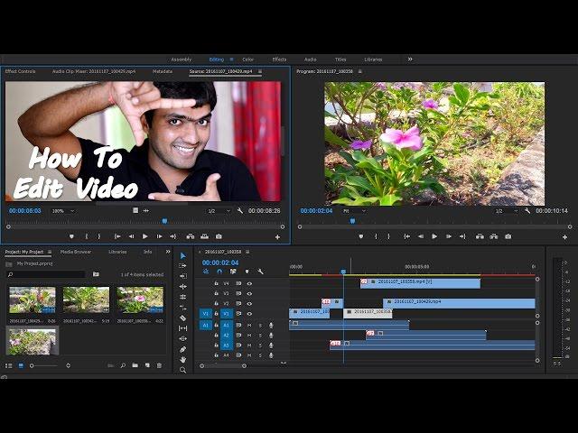 #EP-01 How to Edit Video - Premiere Pro Tutorial For Beginners [Hindi]