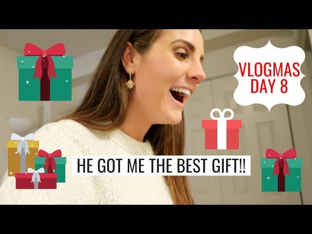 VLOGMAS DAY 8: WE OPENED OUR CHRISTMAS PRESENTS TONIGHT!! | Molly J Curley