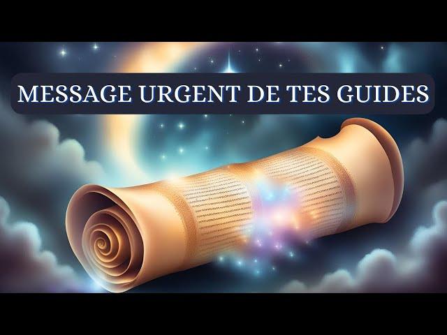  MESSAGE URGENT  4 CHOIX  TES GUIDES SOUHAITENT QUE TU SACHES ...! Guidance Intemporelle