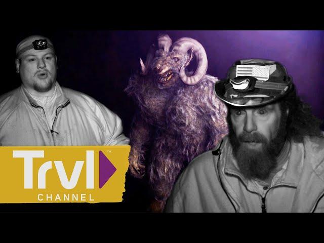 Head-on COLLISION with the Sheepsquatch | Mountain Monsters | Travel Channel