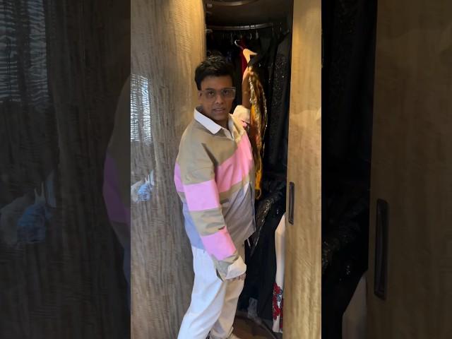 Farah Khan makes FUN of Karan Johar's new closet  #shorts #farahkhan #karanjohar