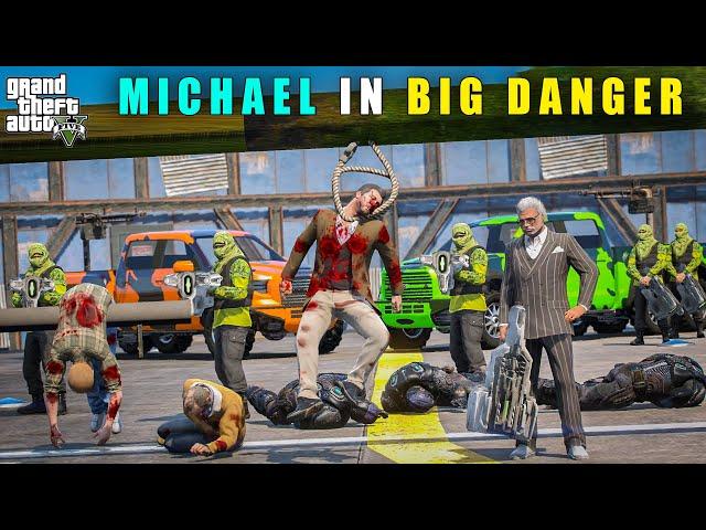 GTA 5 : MICHAEL PRESIDENT IN BIG DANGER || BB GAMING