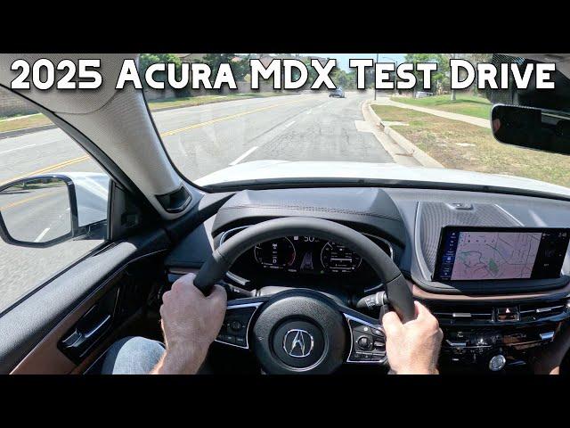 2025 Acura MDX Technology POV Test Drive