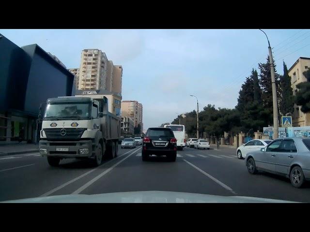 Баку улица Джавад Хана по дороге в наш Бакинский хутор