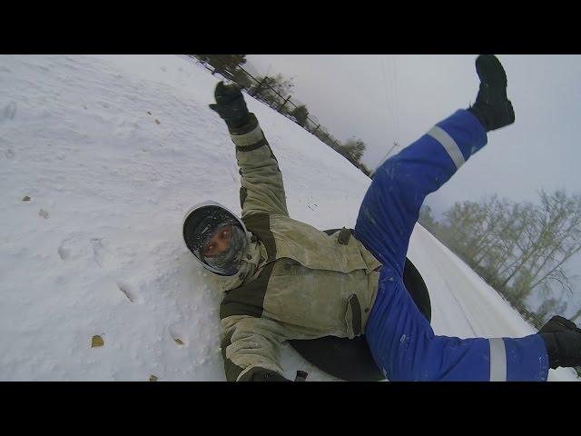 УАЗ №3 Зимой. Кабриолет не завёлся? ( Winter fun )