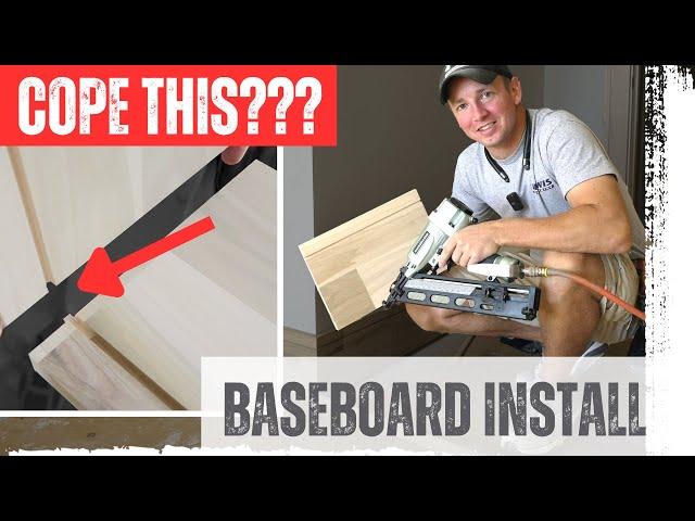 Cutting Tall Baseboard - Tips and Tricks