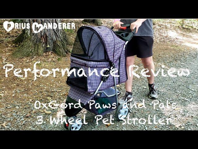 Performance Review of the OxGord Paws & Pals 3 Wheel Pet Stroller Car Camping with Dogs Prius Wander