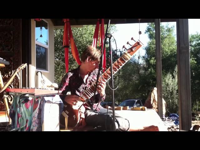 Evan Hatfield on Sitar