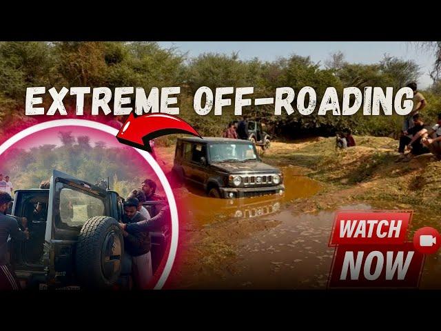 Jimny Failed in Off-Roading. Thar Roxx Jimny Shocks