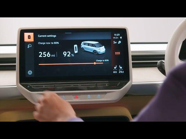 Volkswagen ID. Buzz - How to use the battery care mode