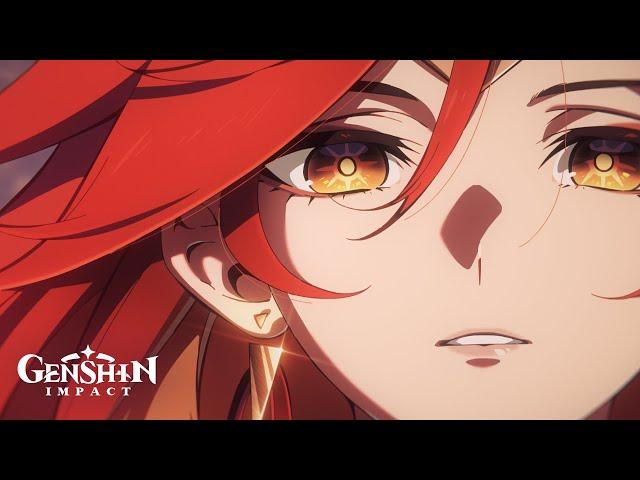 "Sunset" Animated Short | Genshin Impact #GenshinImpact #StandWithMavuika #Sunset