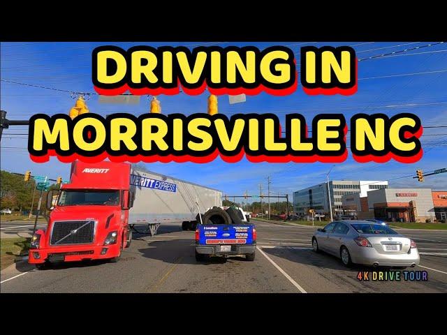 DRIVING IN MORRISVILLE, NC @4kDRIVETOUR