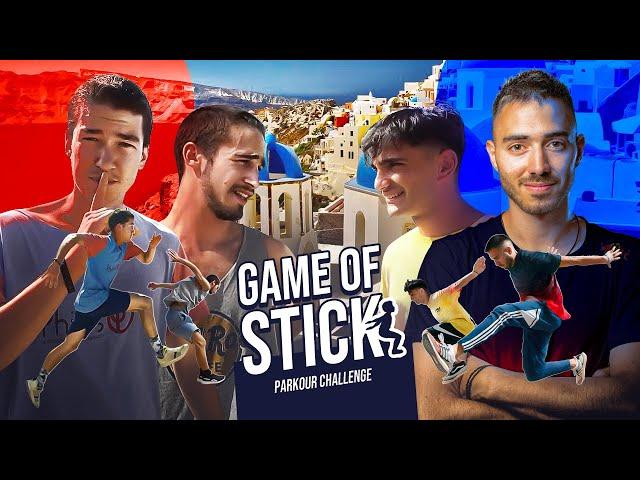 PARKOUR "STICK" CHALLENGE SANTORINI