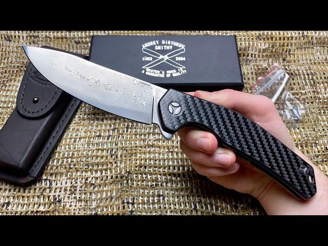 Андрей Бирюков №7 Дамаск Titanium Carbon