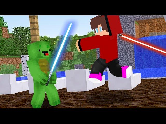 The Roulette of Lightsabers in Minecraft!